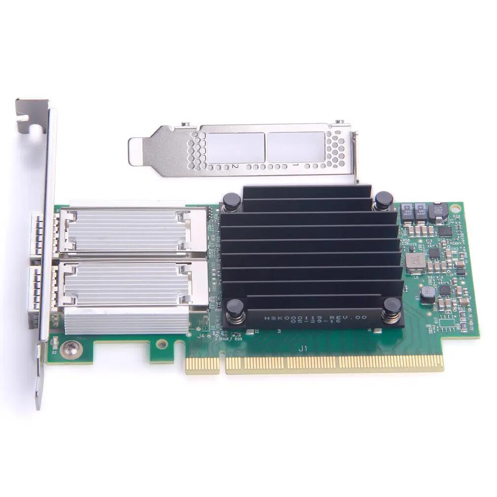MCX416A-CCAT Mellanox ConnectX-4 EN  Ʈ 100 ⰡƮ QSFP28 PCI-E3x16 ī